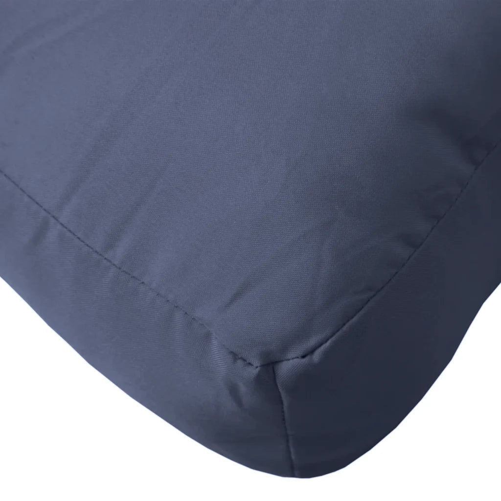 Cuscini per Pallet 3 pz | Cuscini per sedie Blu Marino in Tessuto Oxford