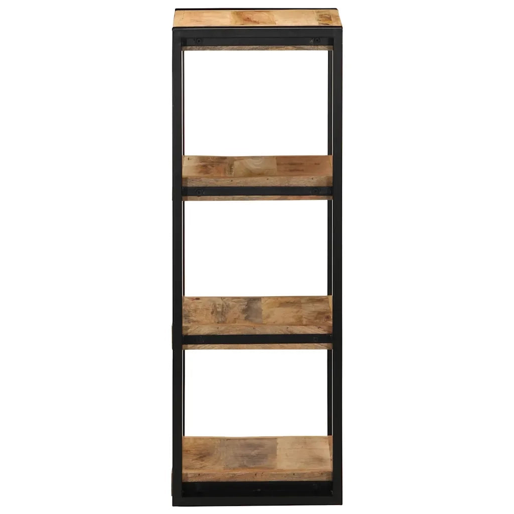 Mensola da Parete 35x35x100cm in Legno Massello di Mango Grezzo 4015935