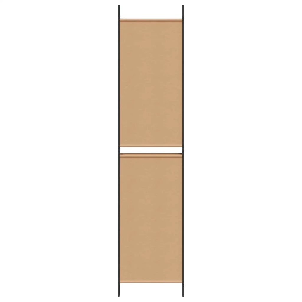 Pannello Separatore a 5 Pannelli Beige 250 x 220 cm Tessuto 42039225