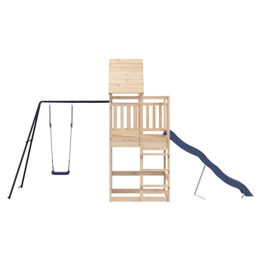 Area giochi da esterno 482 x 206 x 264 cm legno massello di pino 02_0004857