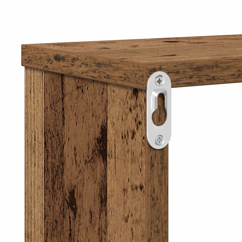 SupportoperTVaparete 120x25x28,5cm Legno multistrato 889899