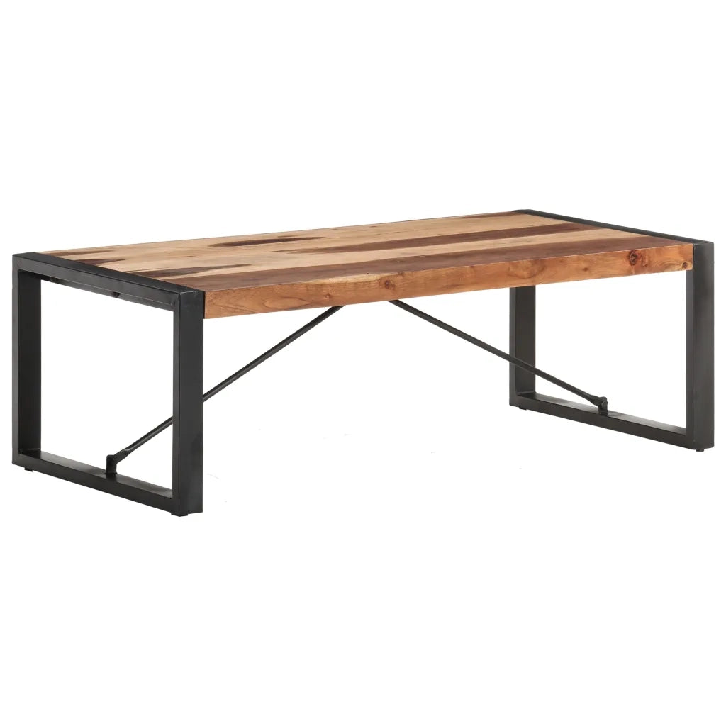 Tavolino da Salotto 120x60x40cm in Legno Massello 321537