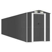 Casetta da giardino cabina ripostiglio casetta da esterno robusta casetta per attrezzi 192 x 938 x 223 cm acciaio zincato antracite 02_0022205