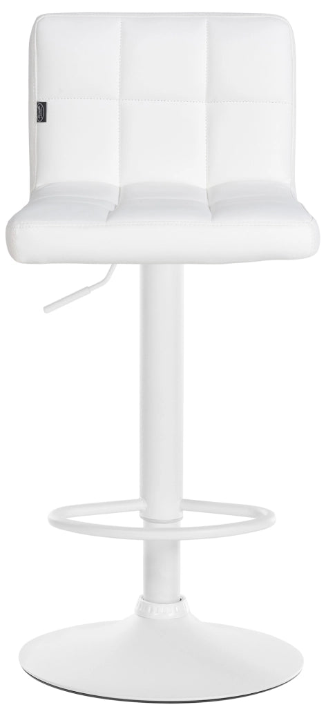 2er Set Barhocker Feni Kunstleder weiЯ
