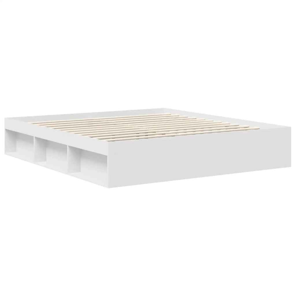 Struttura del letto Bianco 180 x 200 cm Pino massello 3409318
