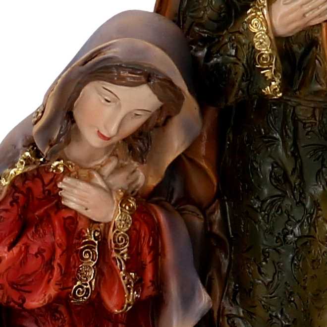 Natività resina cm 12x10xh19