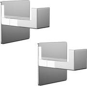 Due Hanger per Asciugamano Autoadesivi - 2 Pezzi - Acciaio Inossidabile - Hanger per Parete - Bagno/Cucina - 5,4 x 5,4 x 5,7 cm - Stile e Duraturo