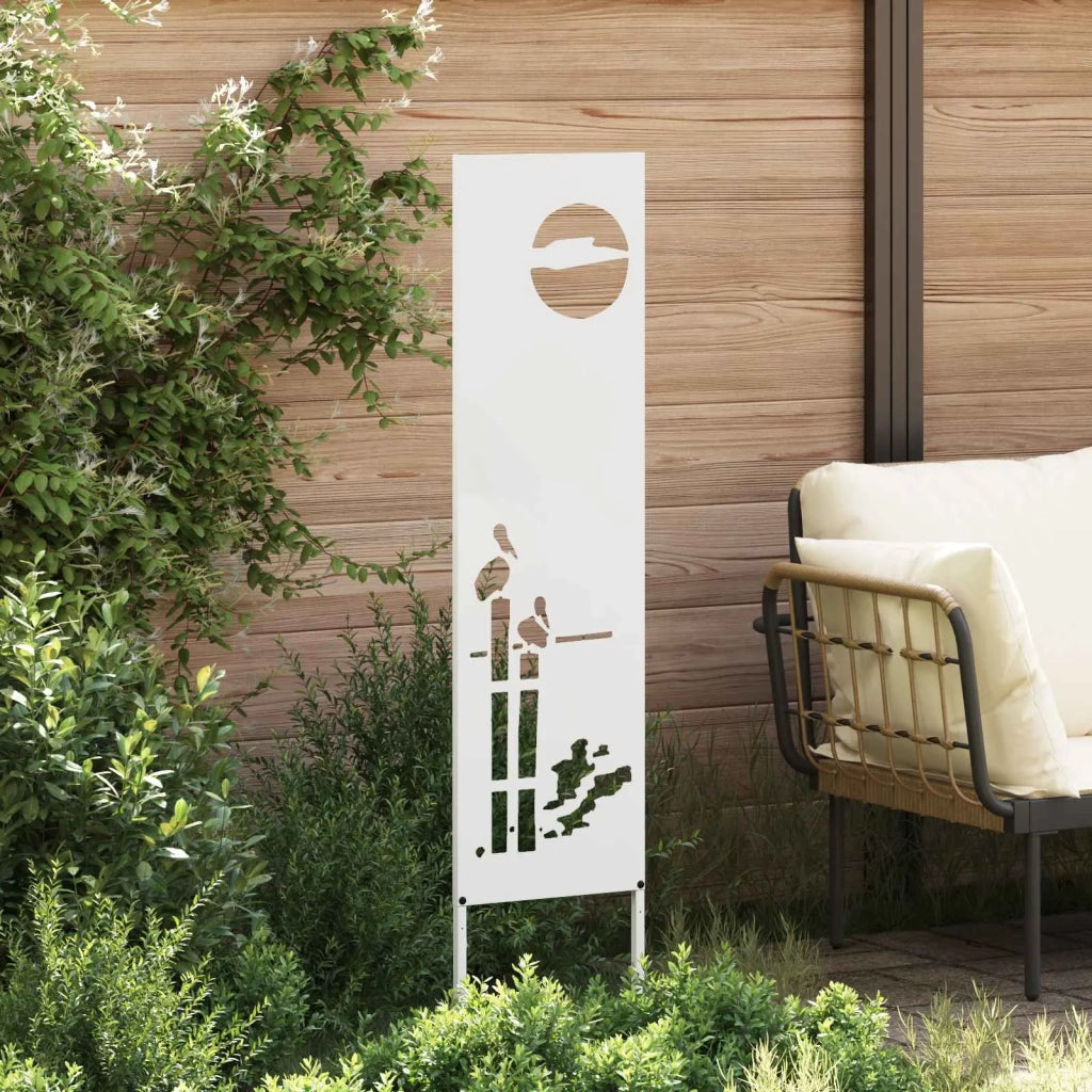 Schermo per privacy in giardino Traforo Bianco 32 x 140 cm CFW6561550