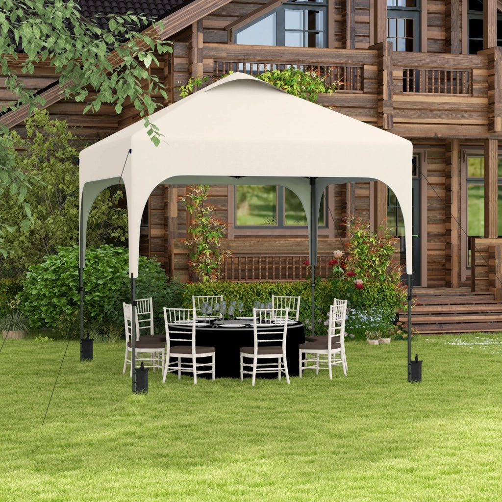 Gazebo da giardino ¨C zephmum ¨C 2.5x2.5m Oxford anti UV50+ pieghevole
