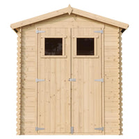 Casetta da Giardino in Legno per Esterni CON PAVIMENTO TRATTATO - L196xL186xA218 cm/ 2,82 m2