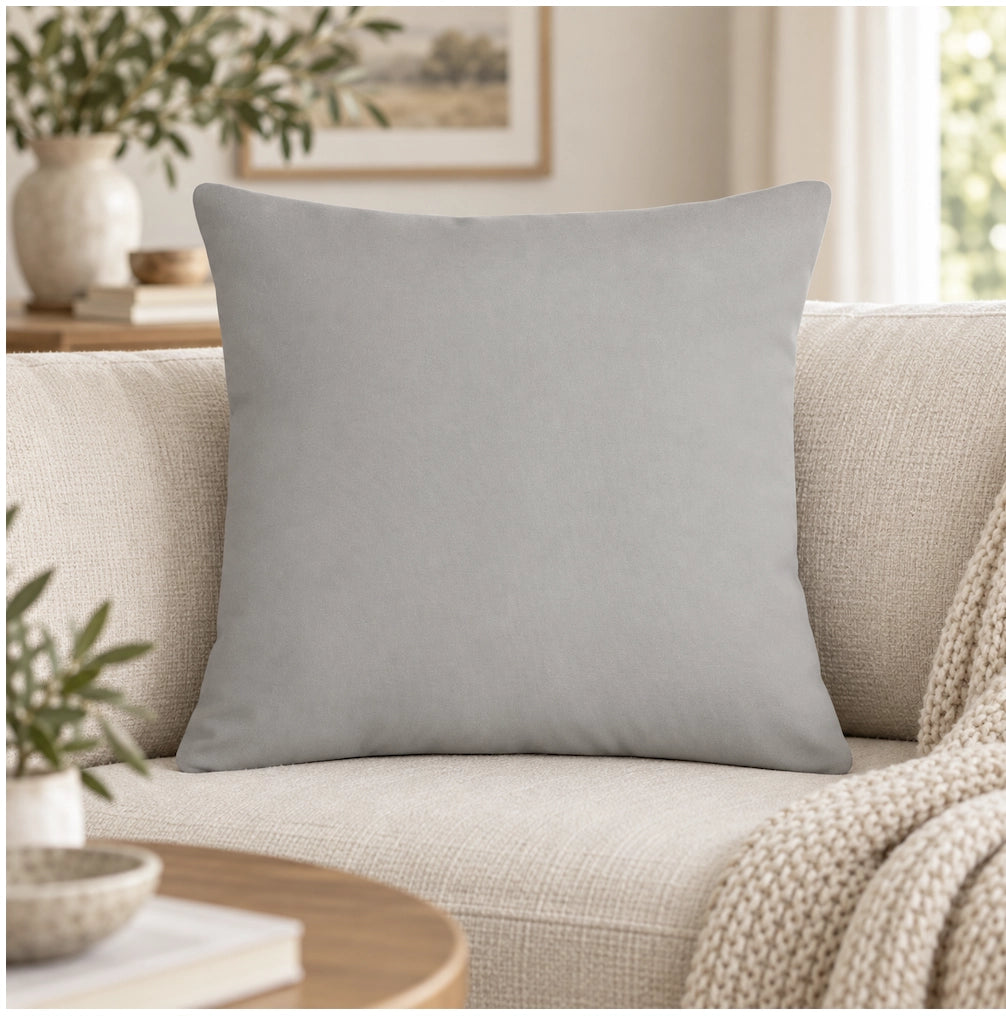 CUSCINO NELSON VARI COLORI 60X60cm COLORE: GRIGIO