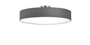 Plafoniera da Interno  E27 in Metallo Nickel Opaco