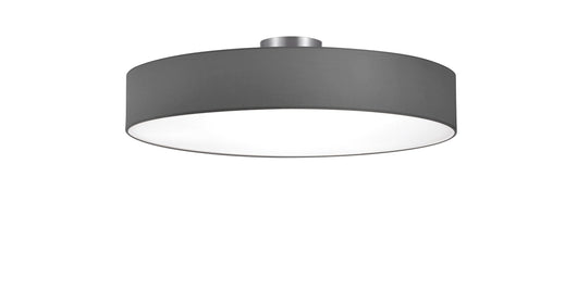 Plafoniera da Interno  E27 in Metallo Nickel Opaco