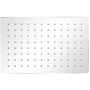 Soffione per Doccia a Pioggia 2 pz Acciaio Inossidabile 20x30cm 275944