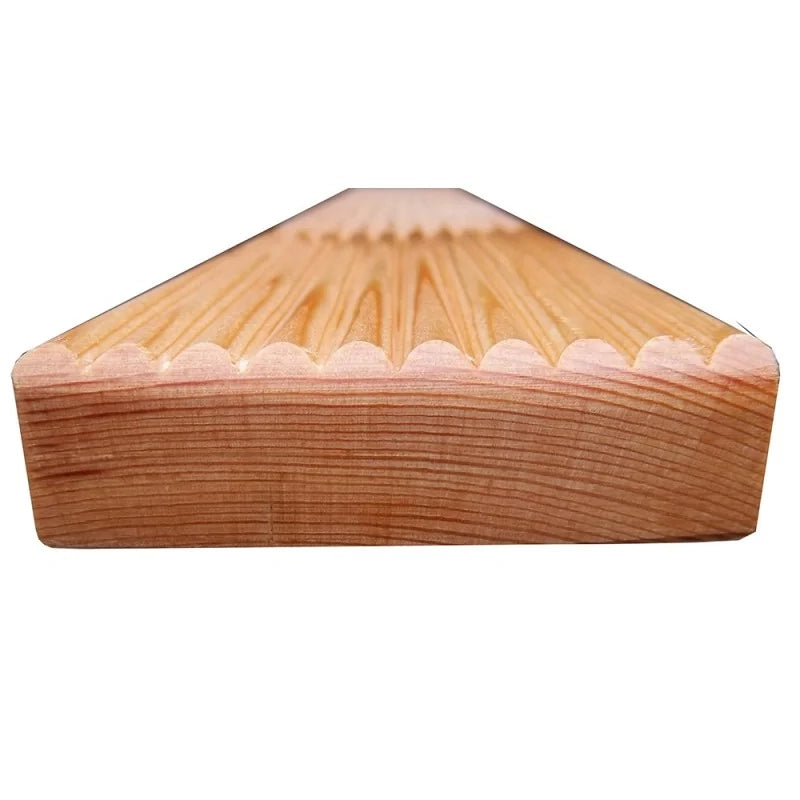 Pedana doccia lato 63 cm in legno per piatto doccia angolare lato 80