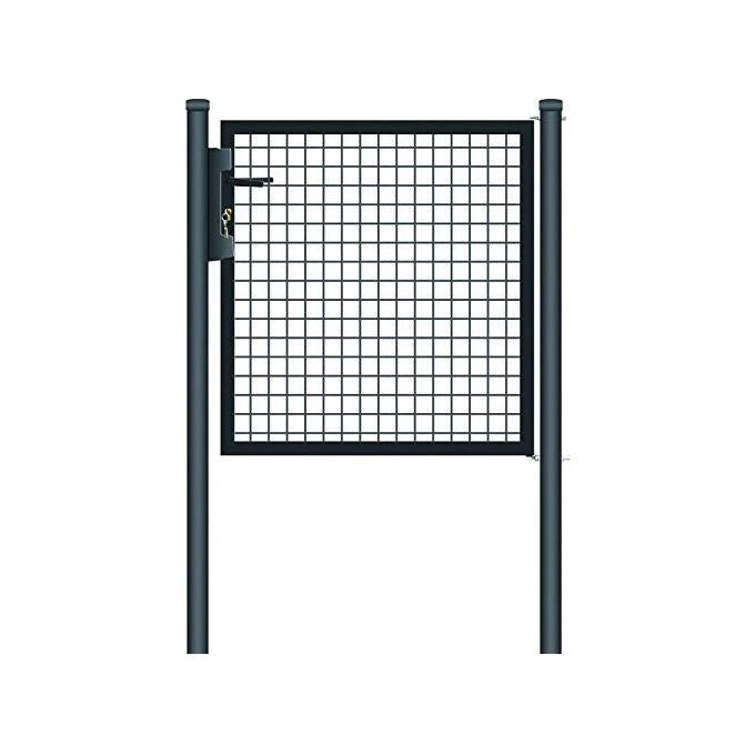 Vigor-Blinky 69719 Strong Cancello Pedonale telaio tubolare rete 50x50mm pali 60mm 100x95 cm colore Antracite