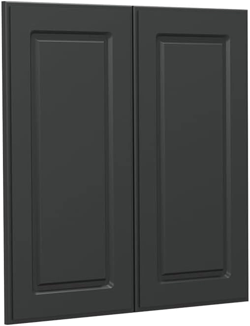 Frontale cucina R-Line, Antracite casa di campagna, 59.2 x 59 cm frontale del mobile per pensile