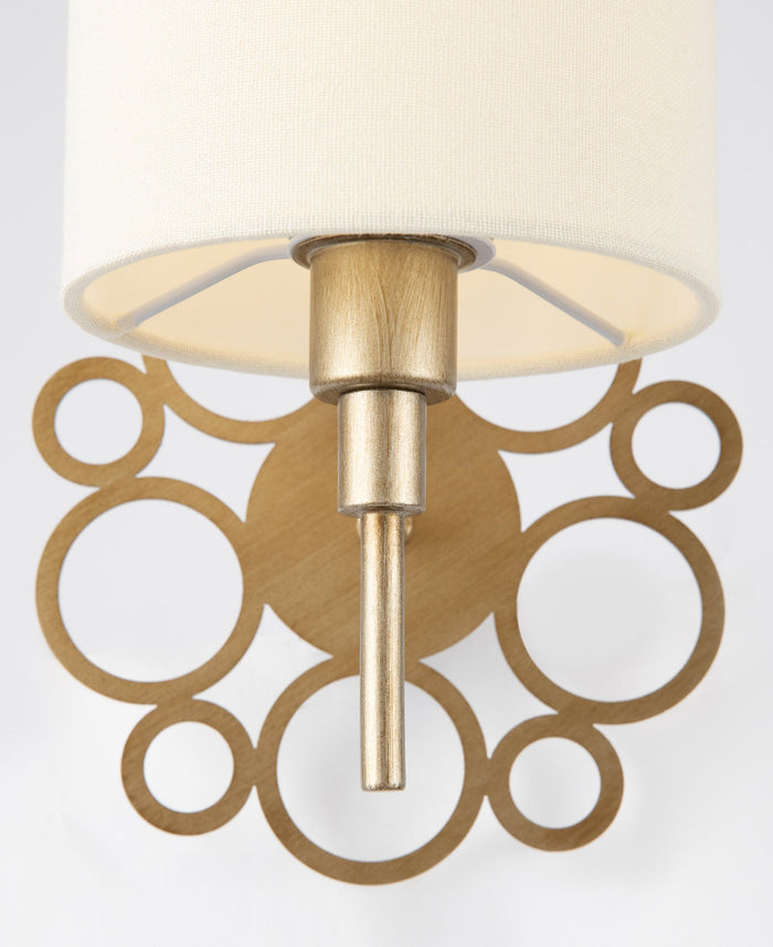 Lampada da parete House in Metallo Anna Oro Antique