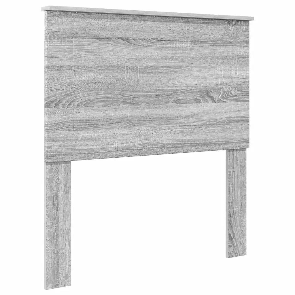 Testiera-Testata-Testiera Decorativa Grigio Sonoma 75 cm Legno multistrato 581669