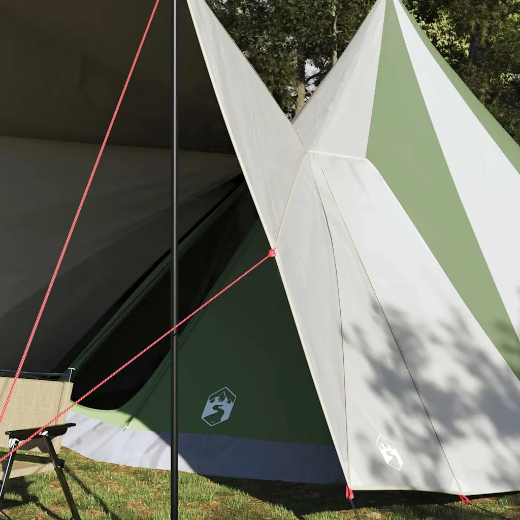 Tenda Tipi con tetto Verde 510 x 690 x 330 cm taffetà 42000984