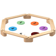 Set Parco Giochi in Legno per Bambini ¨C Zephmum ¨C Naturale 6 Pezzi