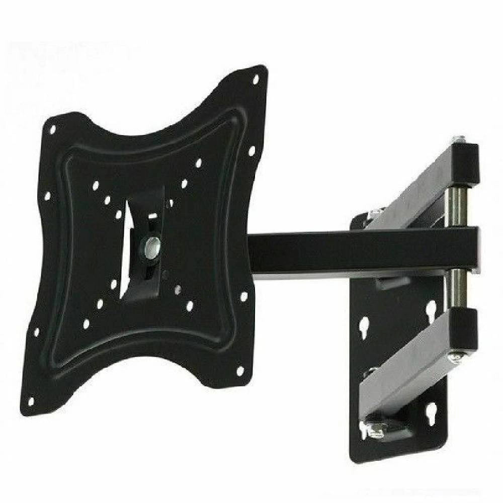 Trade Shop - Supporto Braccio Staffa A Muro A Parete Per Tv Lcd Plasma 14" A 42" Pollici -