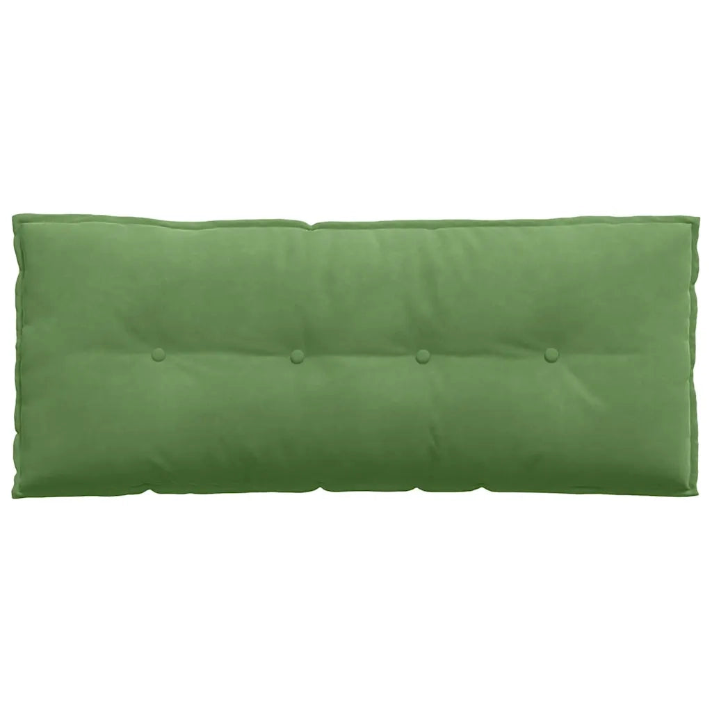 Cuscino per Schiena Verde chiaro 120 x 50 cm Tessuto in Cords