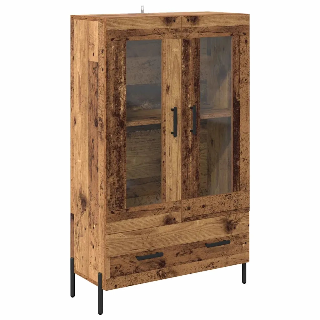 Credenza con cassetto Corona Legno vecchio 69,5 x 31 x 115 cm 882532