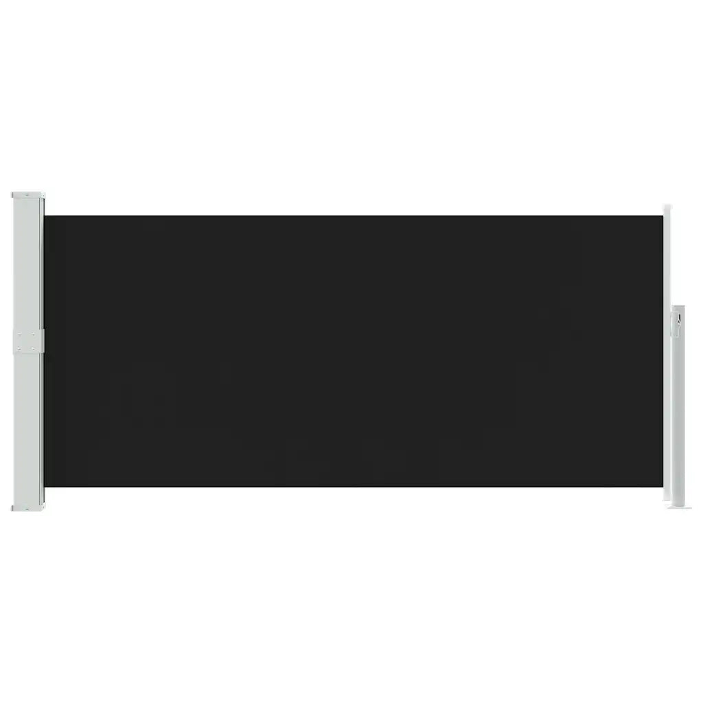 Tenda da Sole Laterale Retrattile 140 x 300 cm Nera cod mxl 17247