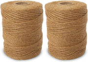 Tessuto di juta 330 ft 3 strati 2 mm di spessore per decorazione giardino fiori - pacchetto da 2 rotoli marrone