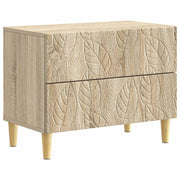 Comodino Rovere Sonoma 62 x 34,5 x 48 cm Legno ingegnerizzato 895007