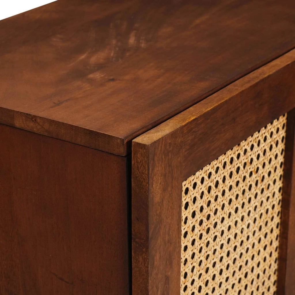 Credenza Marrone 90 x 33,5 x 75 cm Legno di mango massello 4018908