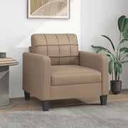Poltrona-Divano Sedia Cappuccino 60 cm in Similpelle 519220