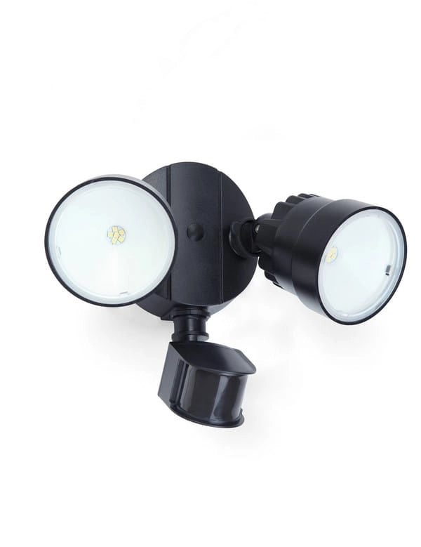 Applique esterna SHRIMP Lutec nera LED 15W sensore