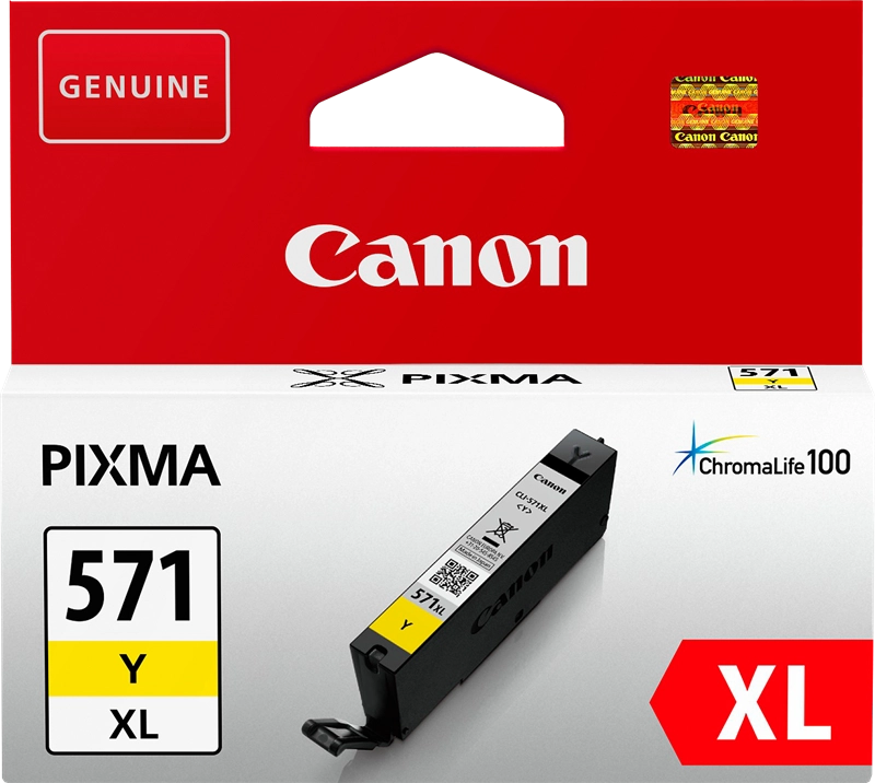 Canon Cartuccia d'inchiostro giallo a resa elevata CLI-571 Y XL