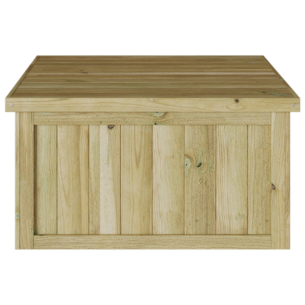 Garage per tosaerba robot 70x80x38 cm Legno impregnato di pino