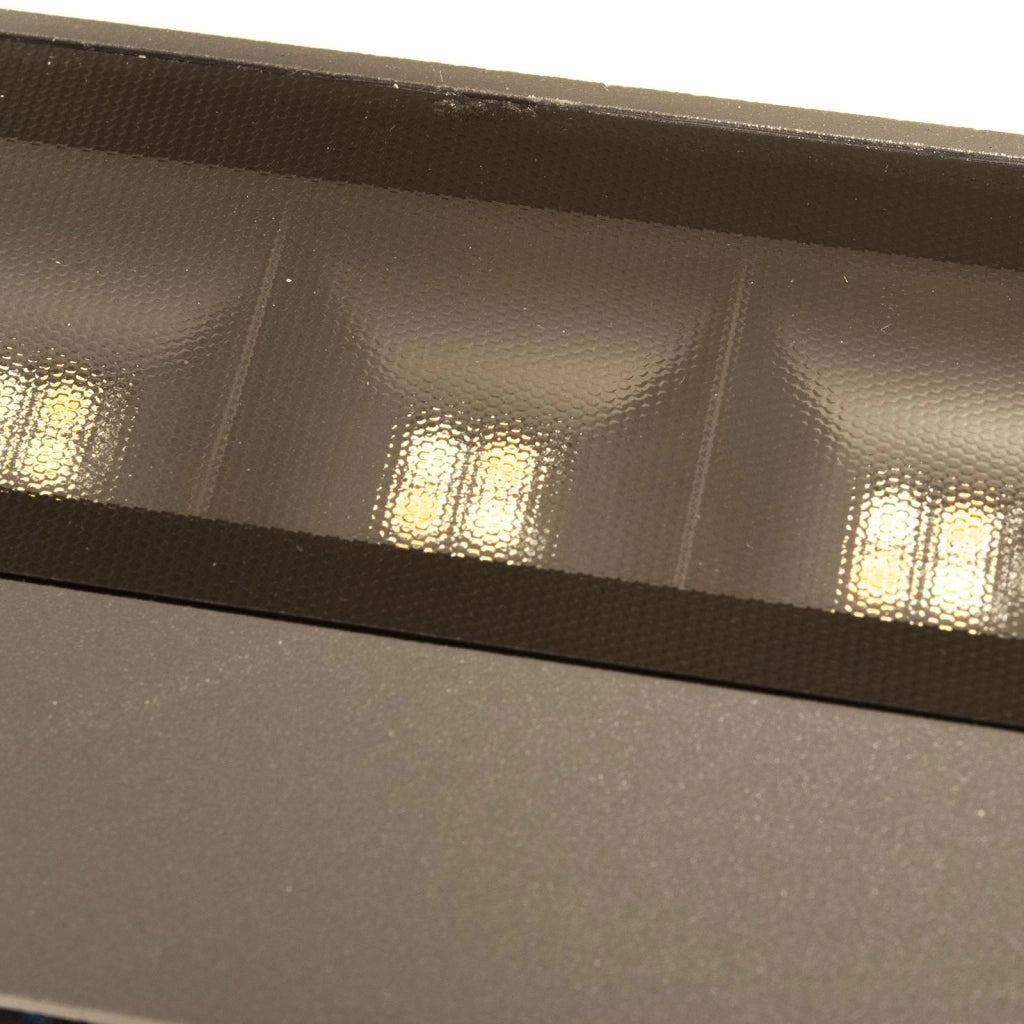 Applique parete per esterno impermeabile IP65 doppio fascio LED 14W interruttore CCT da 3000K a 6500K luce balcone ingresso GRIGIO SCURO