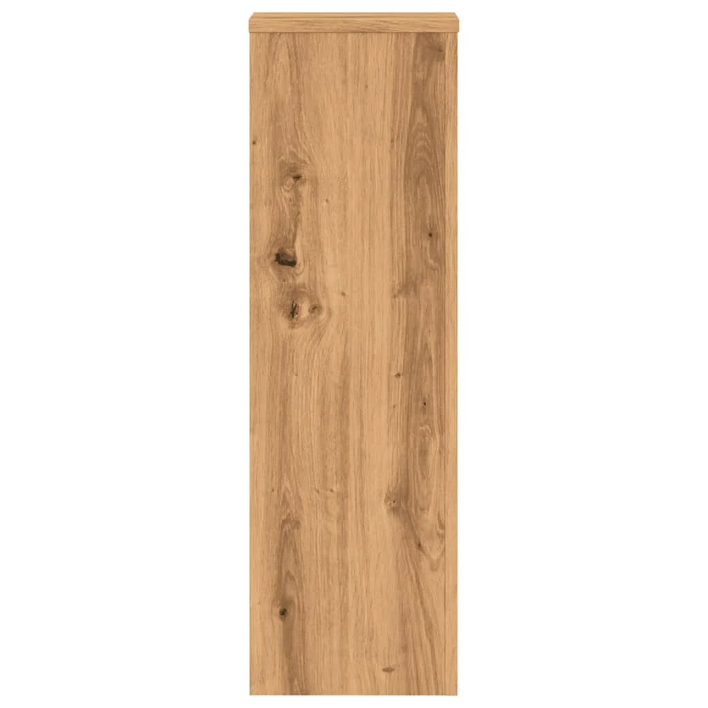 Portavasi mobili per fiori set da 2 fatti a mano legno ingegnerizzato marrone 02_0045298