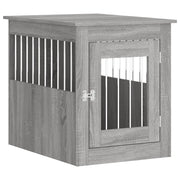 Gabbia Cani da Arredamento Grigio Sonoma 55x75x65cm Multistrato CFW6510456