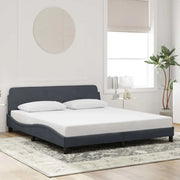 Giroletto Dover Grigio Scuro 183x213 cm in Velluto 373307