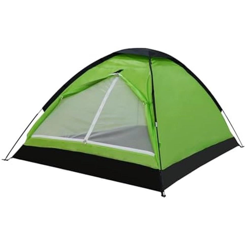 Trade Shop - Tenda Da Campeggio Per 2 Persone 200x140x100cm Con Borsa Trasporto Portatile 206401 -