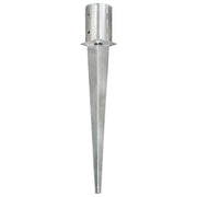 Picchetti di Terra 2 pz Argento 10x76 cm in Acciaio Zincato CFW4913811