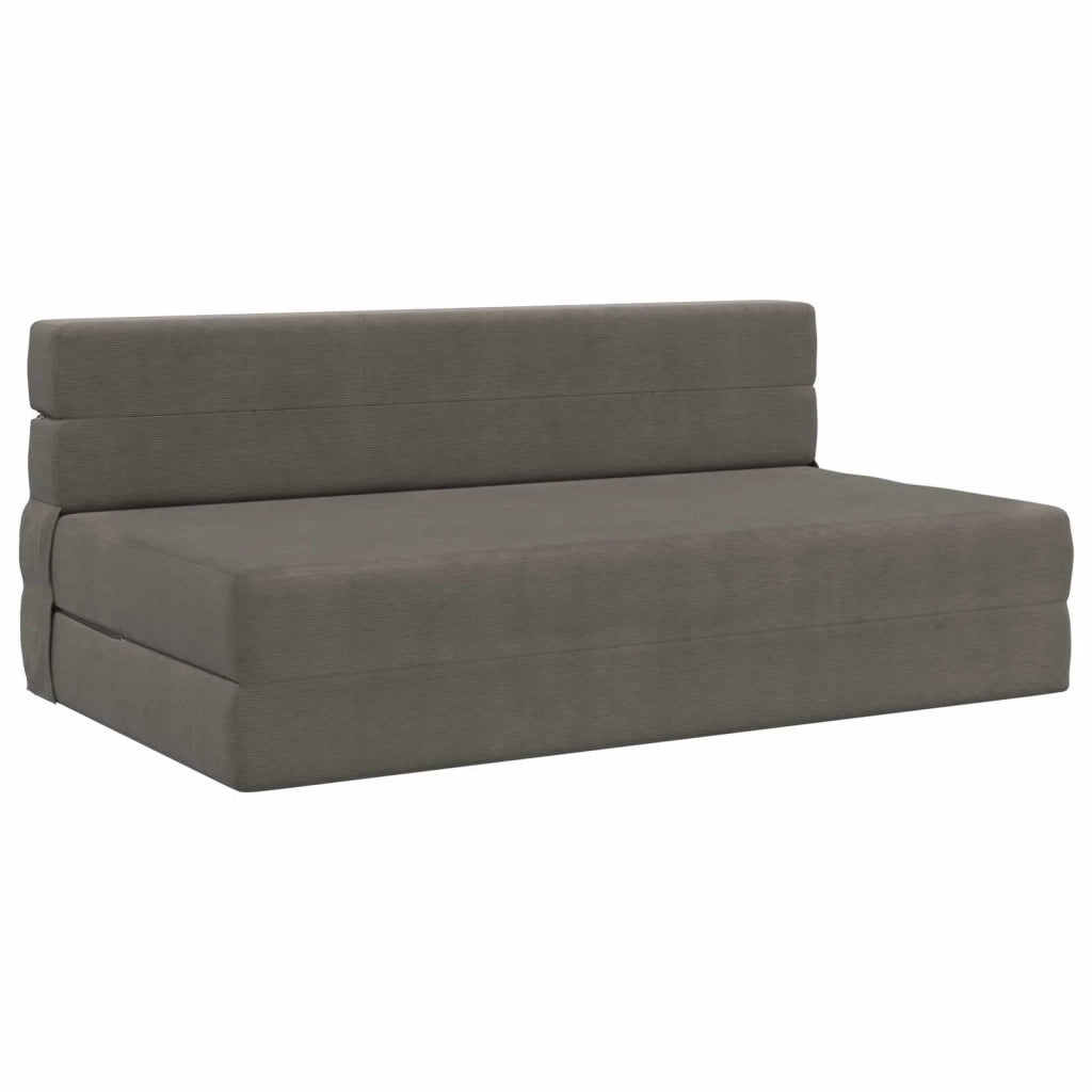 Divano Letto Pieghevole Grigio Chiaro 152 x 86,5 x 60 cm 900131
