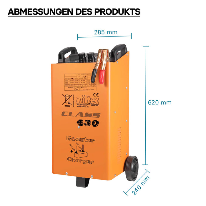 Caricabatterie 12V e 24V Boost 430 Caricatore per batterie piombo acido AGM