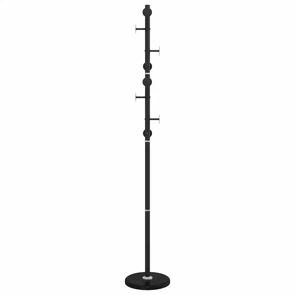 Appendiabiti Nero 176 cm in Ferro Verniciato a Polvere CFW6860933