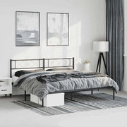 Giroletto con Testiera in Metallo Nero 183x213 cmcod mxl 130483