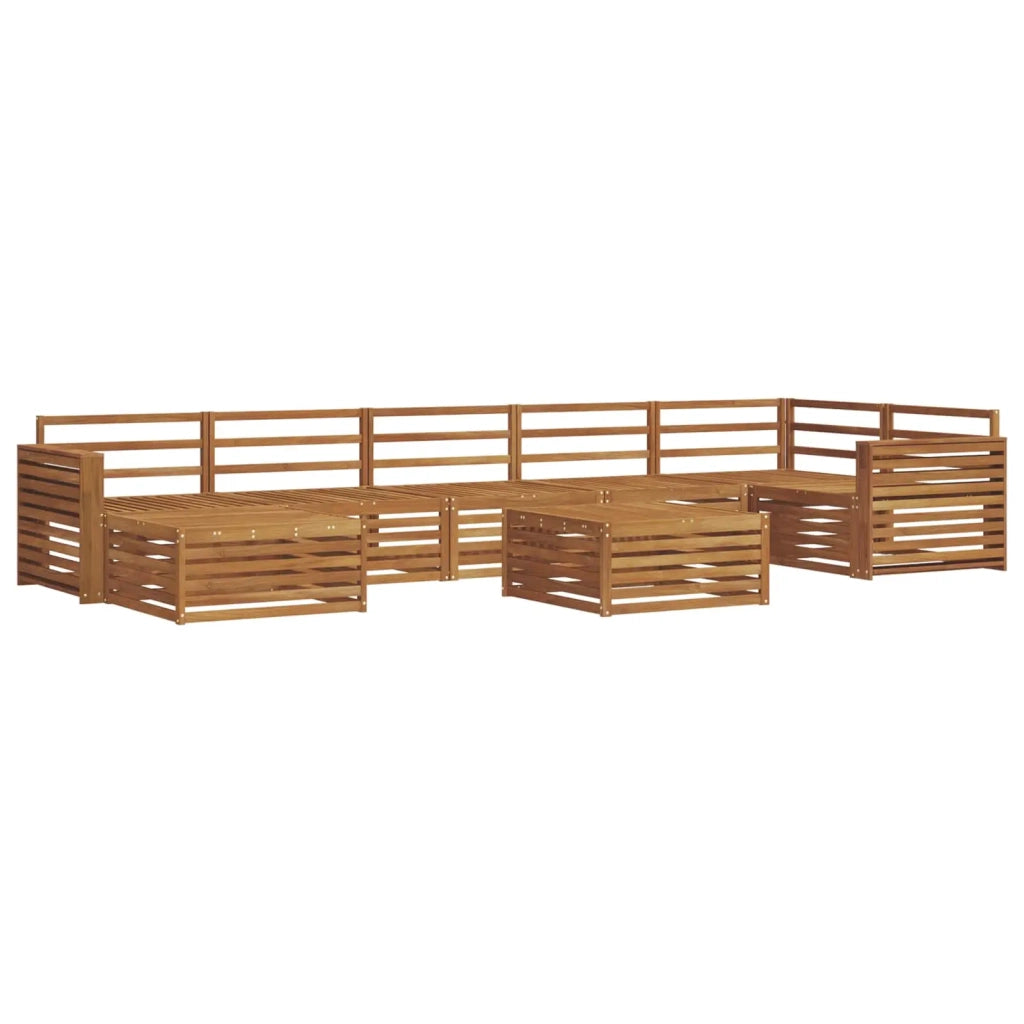 Set di divani da esterno 8 pcs Naturale 3373864