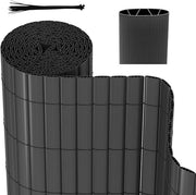Schermo per balcone Antracite - 300 x 90 CM - Kit di copertura per balcone, recinzione per balcone - Alta privacy