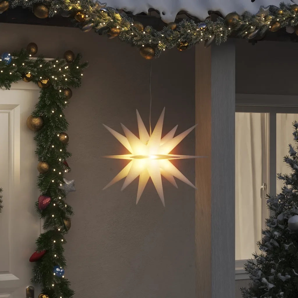 Luce di Natale con LED Pieghevole Bianca 57 cm CFW6344881