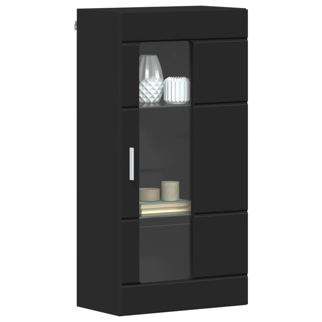 Armadio in Legno Nero 50 x 29 x 100 cm Legno multistrato 880222